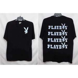 Playboy Bunny Black White Logo T-shirt
